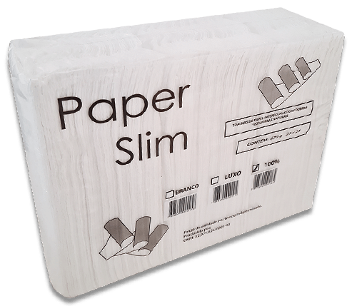 Papel Toalha Interfolha 23x21cm 700 Folhas - Paper Slim